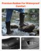 Protective Footwear for Men Neoprene Rubber Work Boots Waterproof Size 12 US