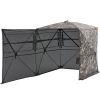 Portable Hunting Blind See Through Ground Deer Blinds 2-3 Person Carrying Bag