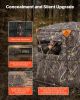 Portable Hunting Blind See Through Ground Deer Blinds 2-3 Person Carrying Bag