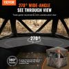 VEVOR Hunting Blind, 270° See Through Ground Blind, 2-3 Person Pop Up Deer Blind for Hunting with Carrying Bag, Portable Resilient Hunting Tent