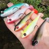 T-Tail False Bait Single Hook Full Swimming Submerged Imitation Soft Lure