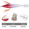 Bionic Faux Fishing Lures Set with metal Hook