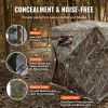 VEVOR Hunting Blind, 270° See Through Ground Blind, 2-3 Person Pop Up Deer Blind for Hunting with Carrying Bag, Portable Resilient Hunting Tent